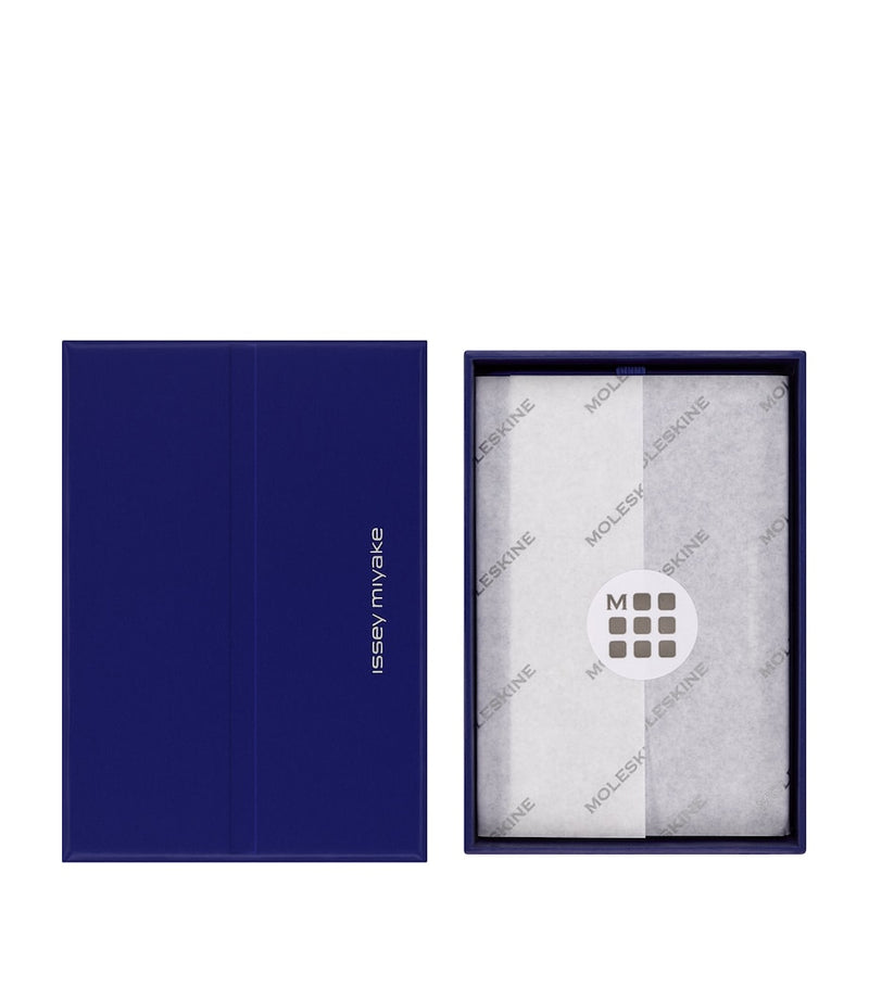 Moleskine Miyake Design Studio business card holder with note pages, imported from the UK