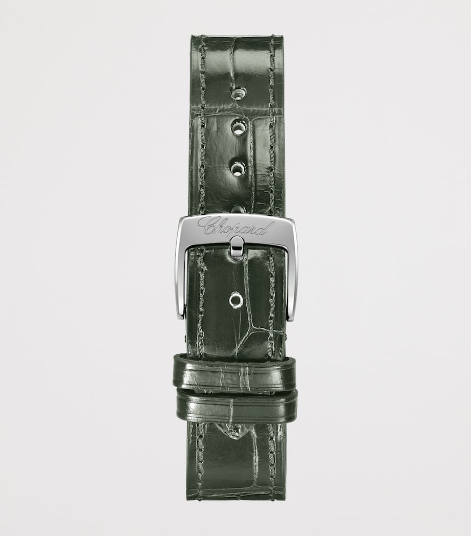 Chopard Happy Sport Lucent Steel and Diamond watch 33mm (British brand)