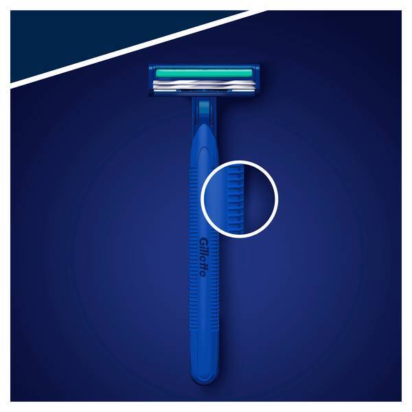 DNR Gillette Blue II Plus Men's Disposable Razors x8 GOODS Superdrug   