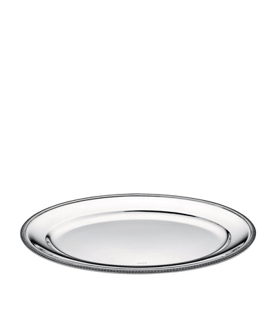 Harrods Christofle Silver-Plated Malmaison Oval Platter 45cm - اشترِ عبر الإنترنت من McGrocer