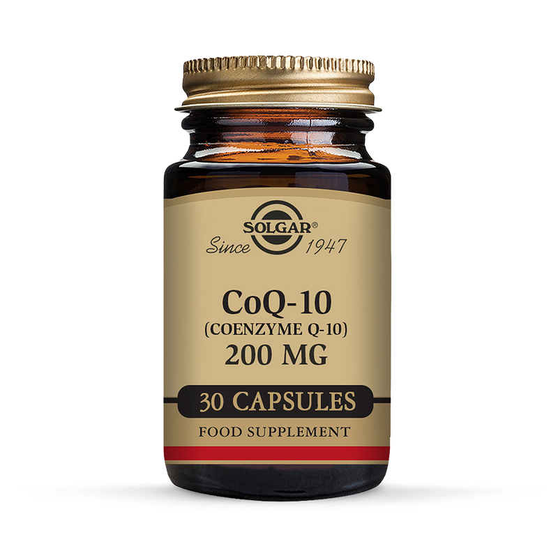 Solgar CoQ-10 capsules 200mg 30 count (British brand)