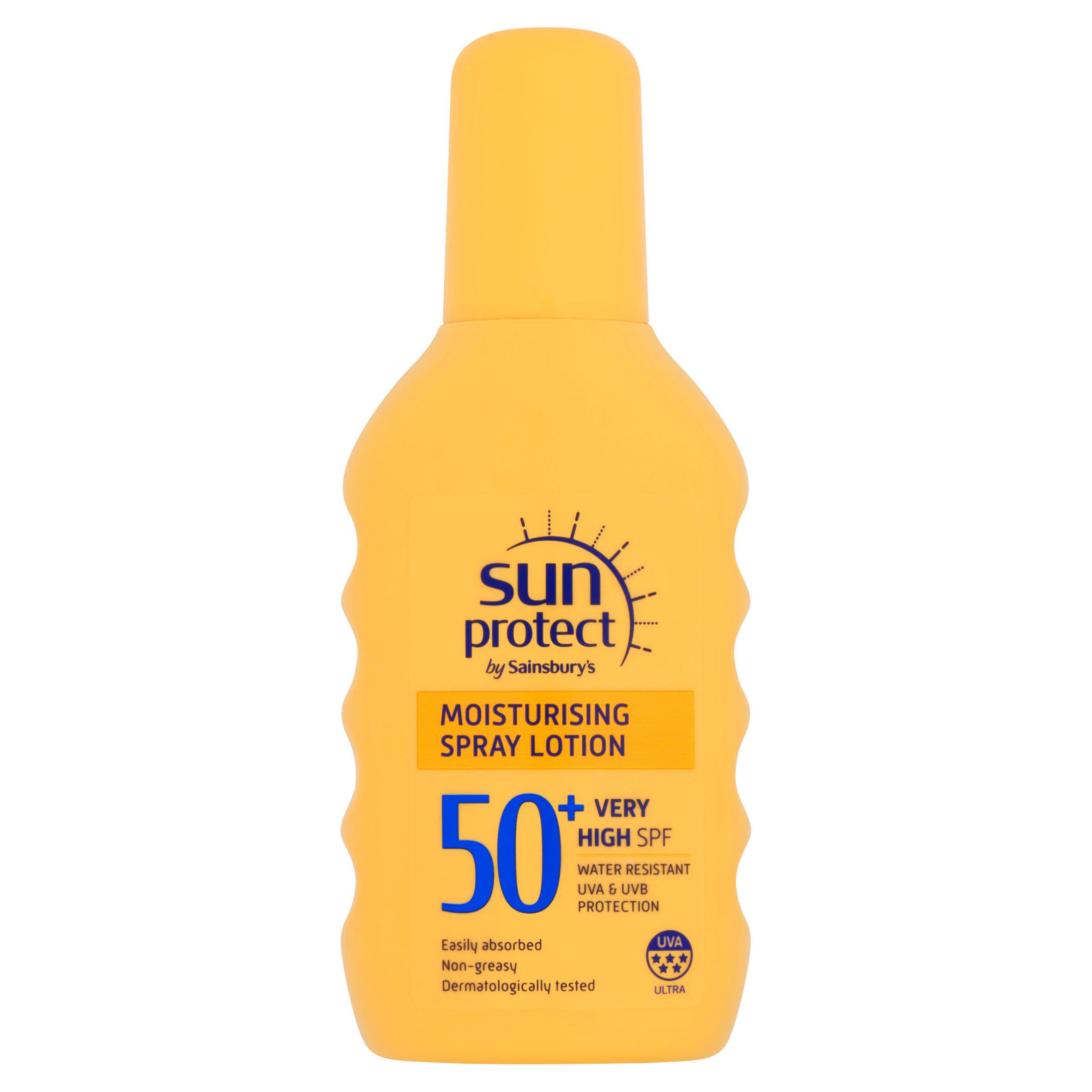 Sun Protect Moisturising Sun Spray SPF50+ 200ml GOODS Sainsburys   