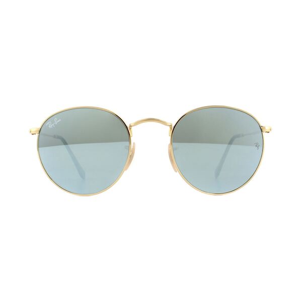 Ray-Ban Round Flat sunglasses 3447N gold unisex 50mm (British brand)