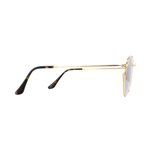 Ray-Ban Round Flat sunglasses 3447N gold unisex 50mm (British brand)