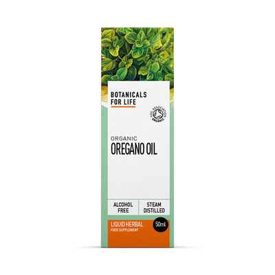 Holland & Barrett Botanicals For Life Organic Oregano Oil Herbal Supplement 50ml- Buy online at McGrocer