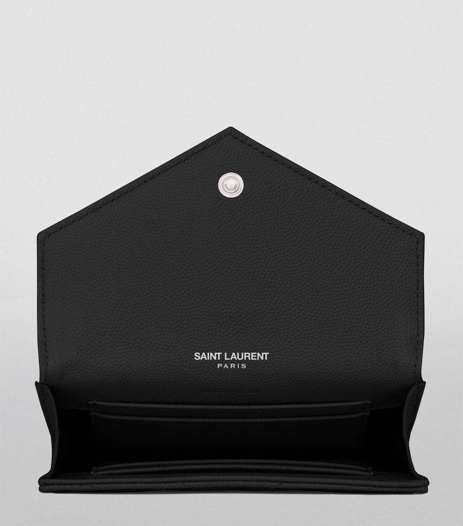 Saint Laurent Envelope wallet with YSL monogram (British brand)