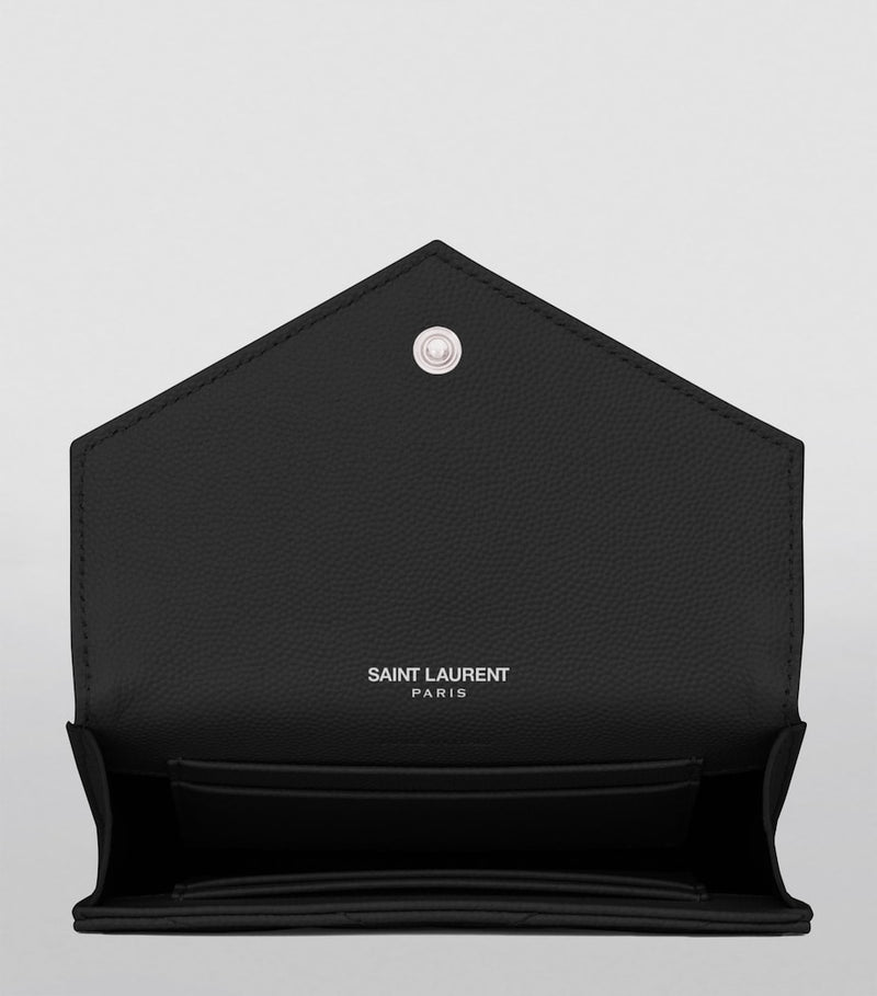 Saint Laurent Envelope wallet with YSL monogram (British brand)
