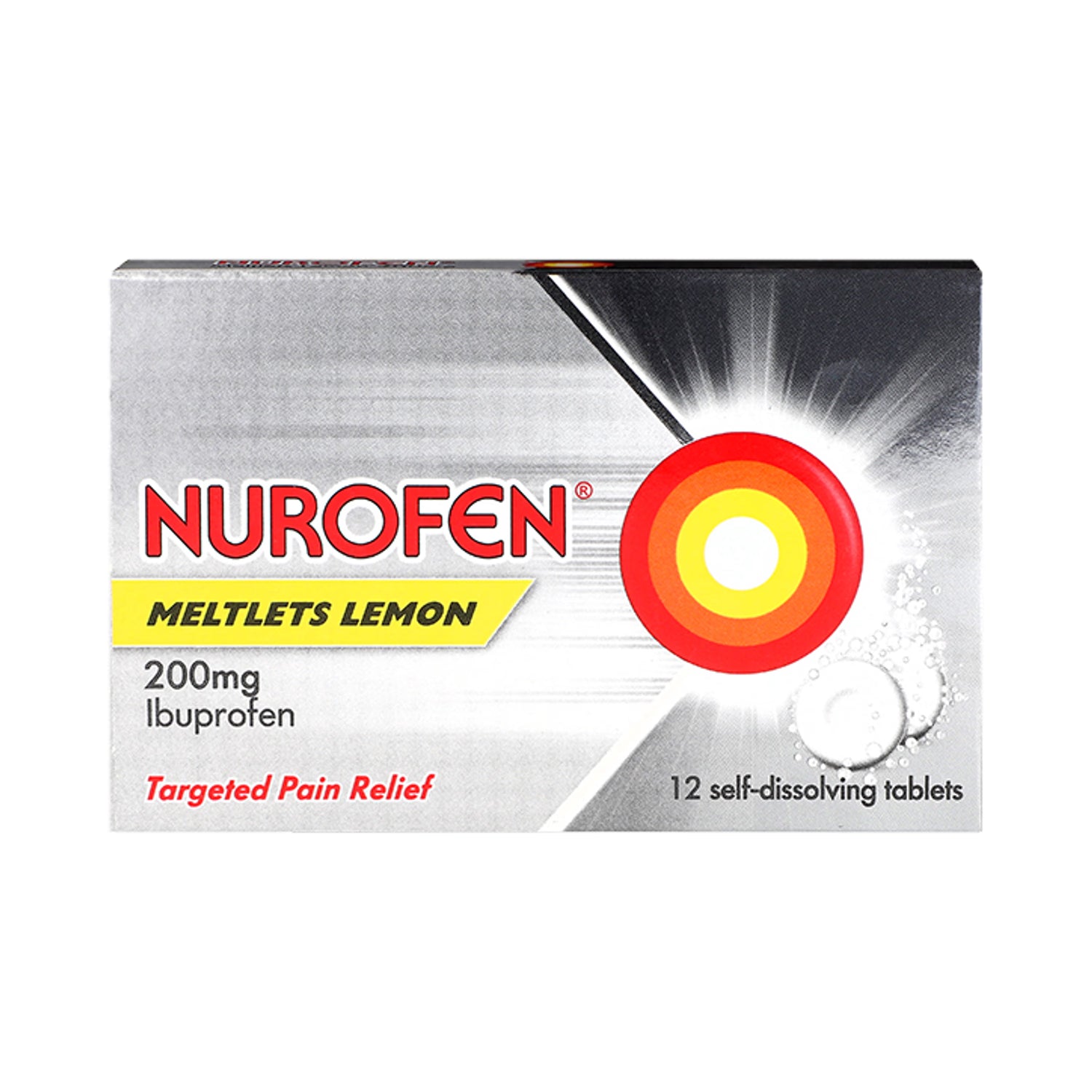 Nurofen Meltlets 200mg Orodispersible 12 Tablets