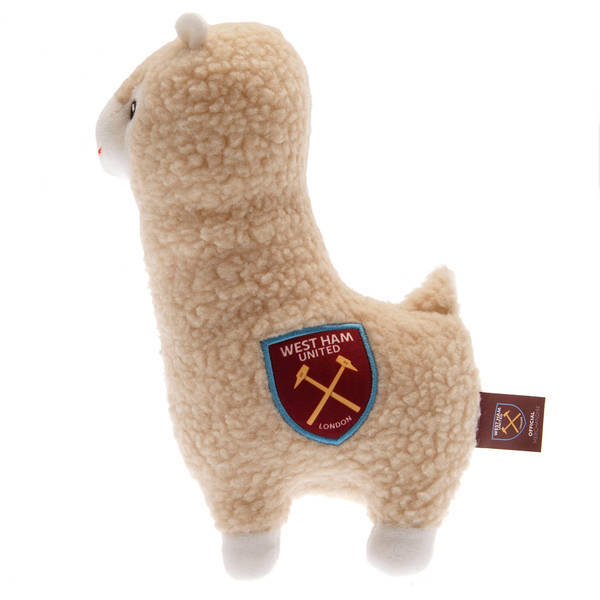 West Ham United FC llama plush toy 24cm, UK version