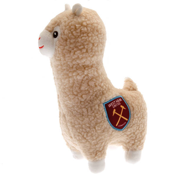 West Ham United FC llama plush toy 24cm, UK version
