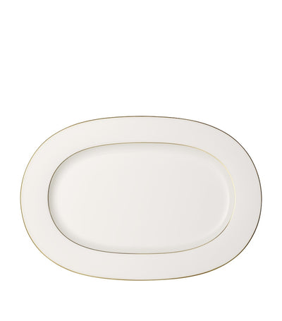 Harrods Hand-Painted Porcelain Oval Platter with Gold Accents, 41cm - اشترِ عبر الإنترنت من McGrocer