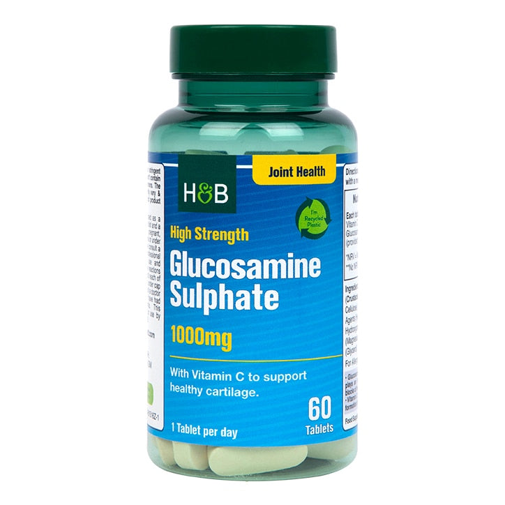 Holland & Barrett Glucosamine Sulphate 1000mg 60 Tablets GOODS Holland&Barrett   