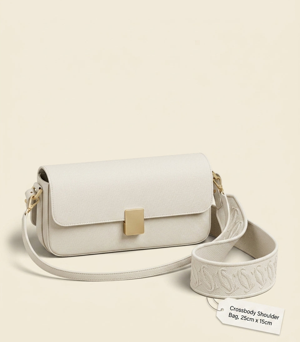 Cartier leather East-West shoulder bag, imported from the UK