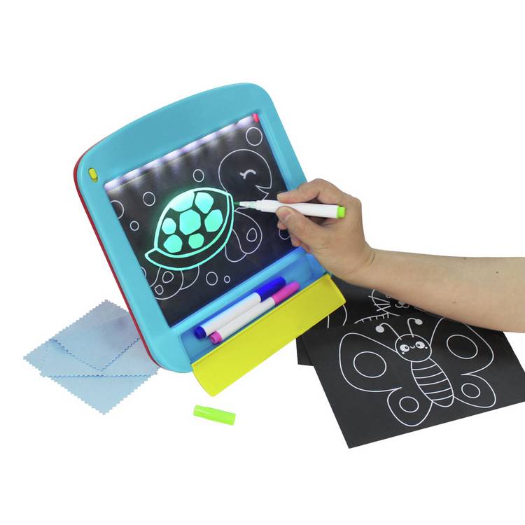 Chad Valley light up drawing board tablet 27cm, imported from the UK