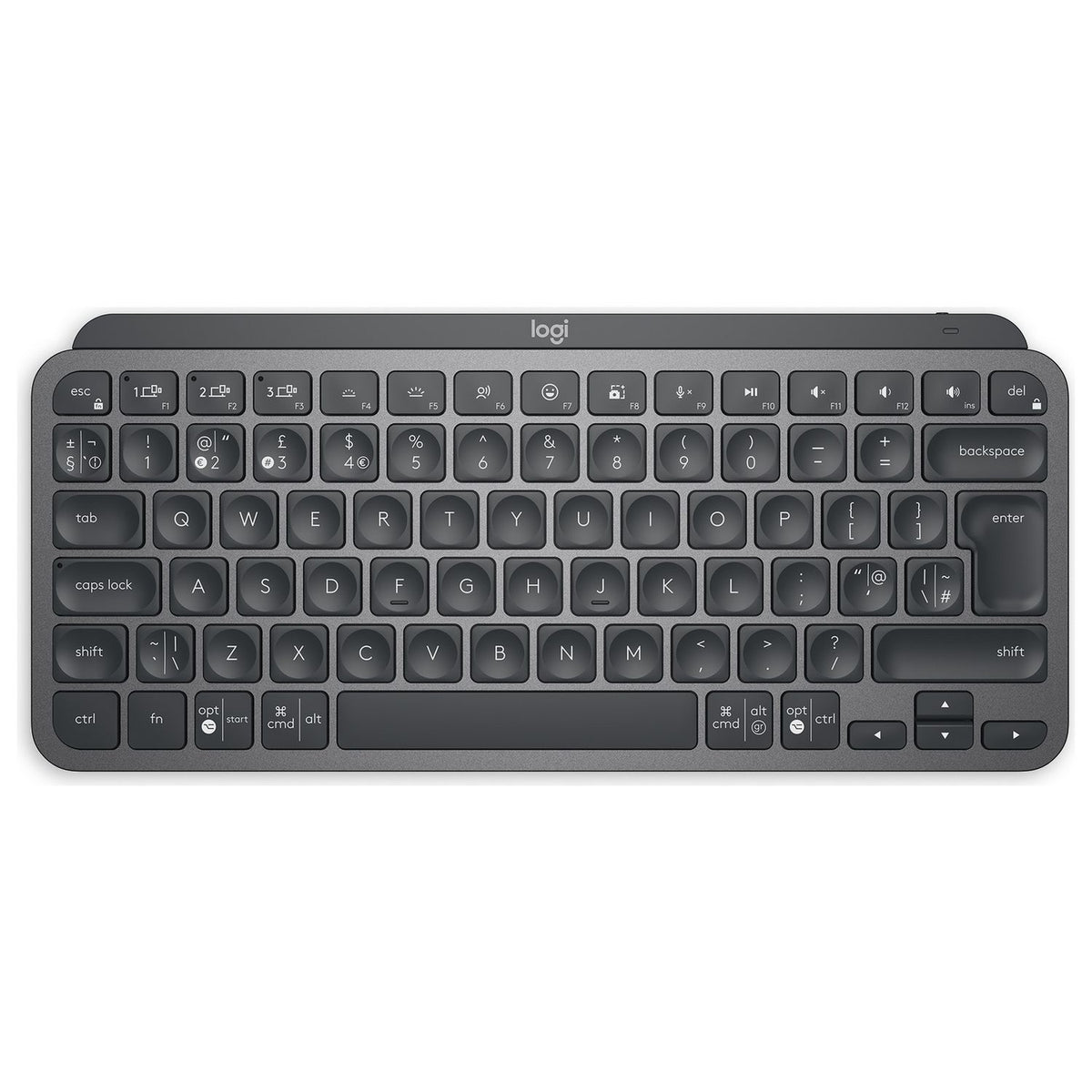 Logitech MX Keys Mini wireless keyboard Graphite, UK version