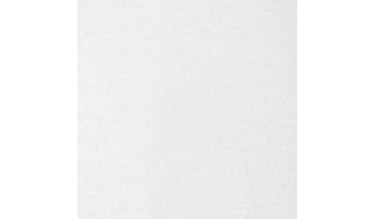 Habitat Kids 2 Pack Cotton Jersey White Fitted Sheet – Moses GOODS Argos