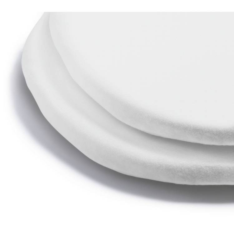 Habitat Kids white fitted sheets for Moses basket (British brand)