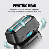 Remington F6 Style wet dry foil electric shaver - British product