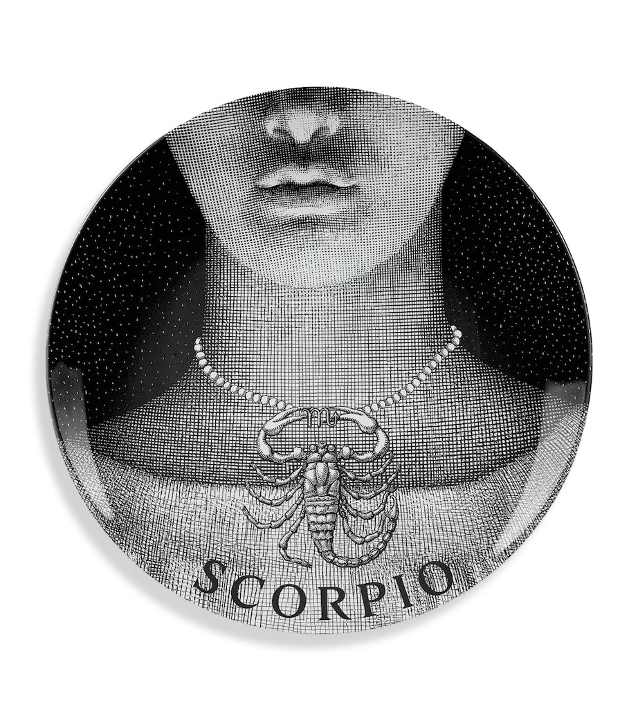 Fornasetti Zodiaco wall plate 26cm - British product