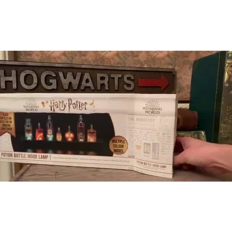 Harry Potter Potions Lamp with bottles - British product