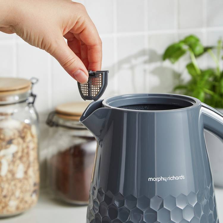 Morphy Richards Hive Kettle grey, imported from the UK