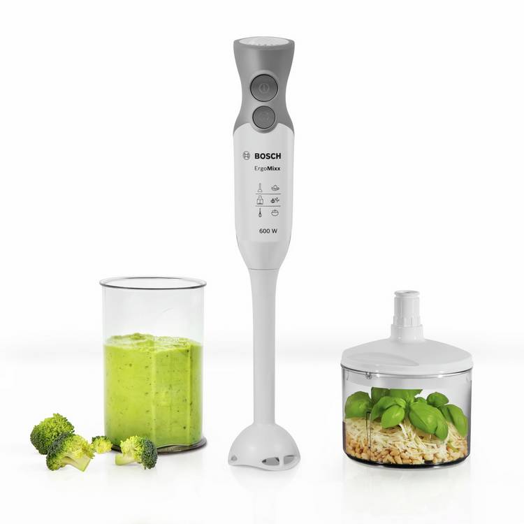 Bosch ErgoMixx hand blender white, UK version