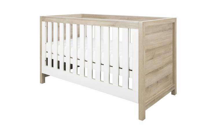 Tutti Bambini Modena Cot Bed - White Oak