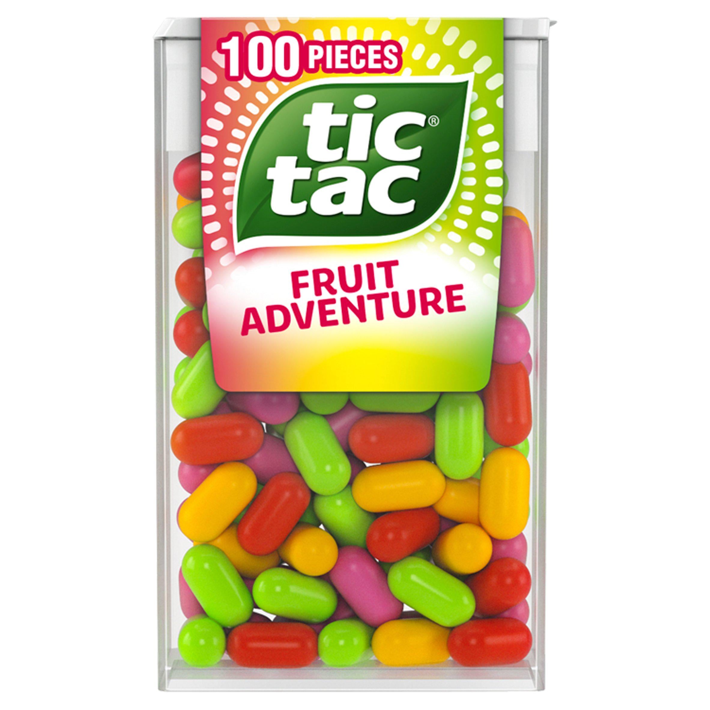 Tic Tac Fruit Adventure 49g sweets Sainsburys   