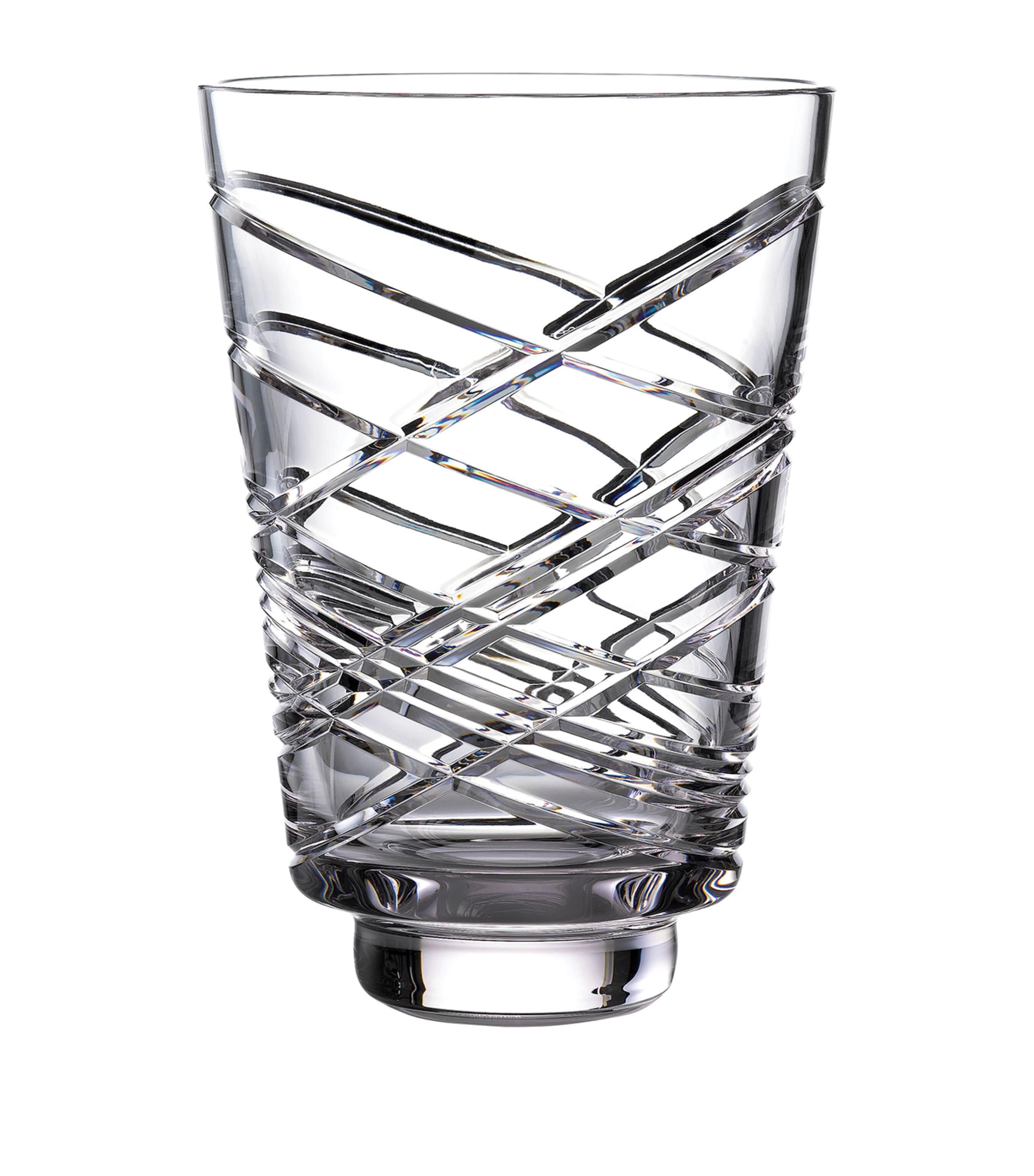 Waterford Crystal Aran vase 30cm (British brand)