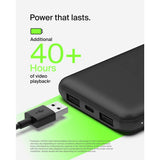 Belkin 15W portable power bank 10000mAh black, imported from the UK