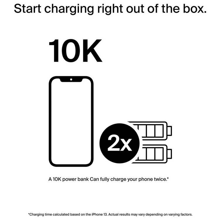 Belkin power bank pink 10000mAh, imported from the UK