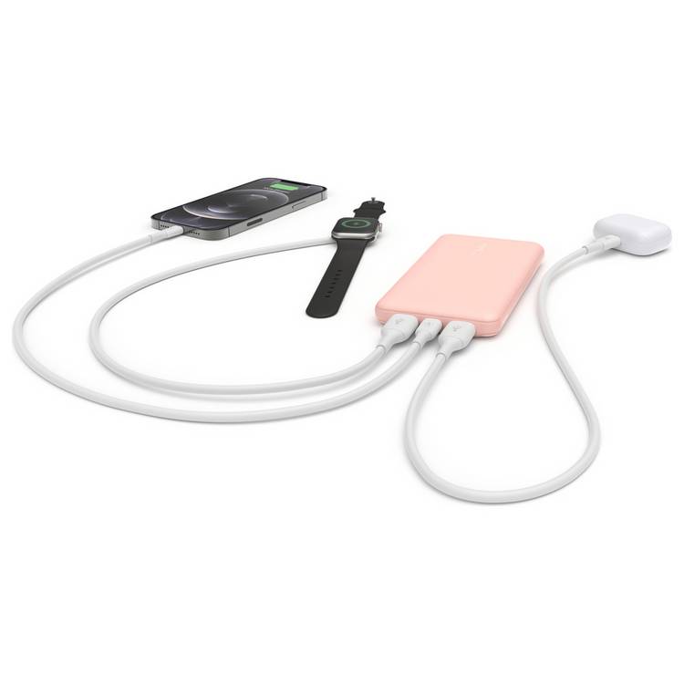 Belkin power bank pink 10000mAh, imported from the UK