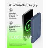 Belkin 15W 10000mAh portable power bank, blue, UK version