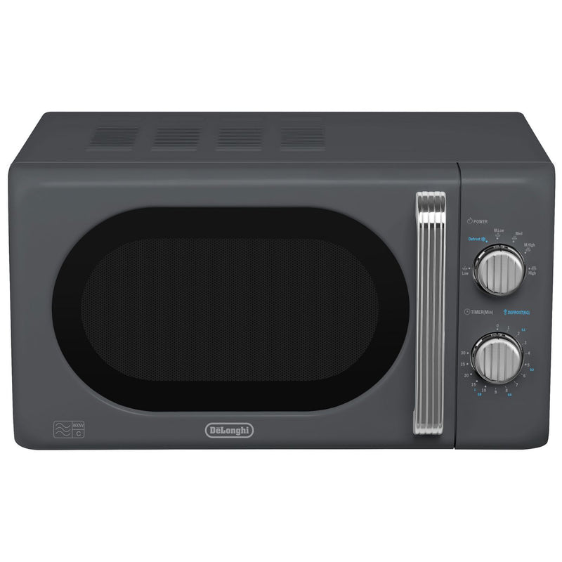 De'Longhi Argento Flora microwave grey 20L, UK version