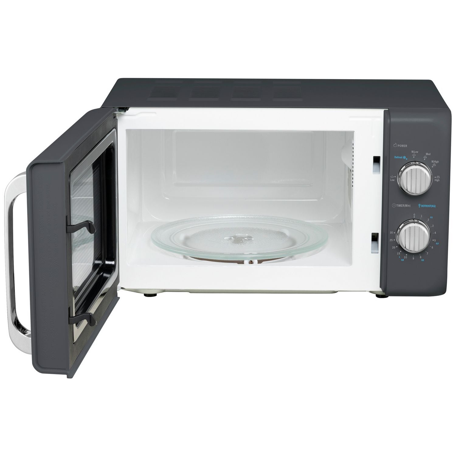 De'Longhi Argento Flora microwave grey 20L, UK version