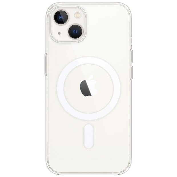 Apple iPhone 13 clear phone case with MagSafe, UK version