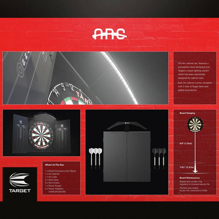 Target ARC Light cabinet set - British product