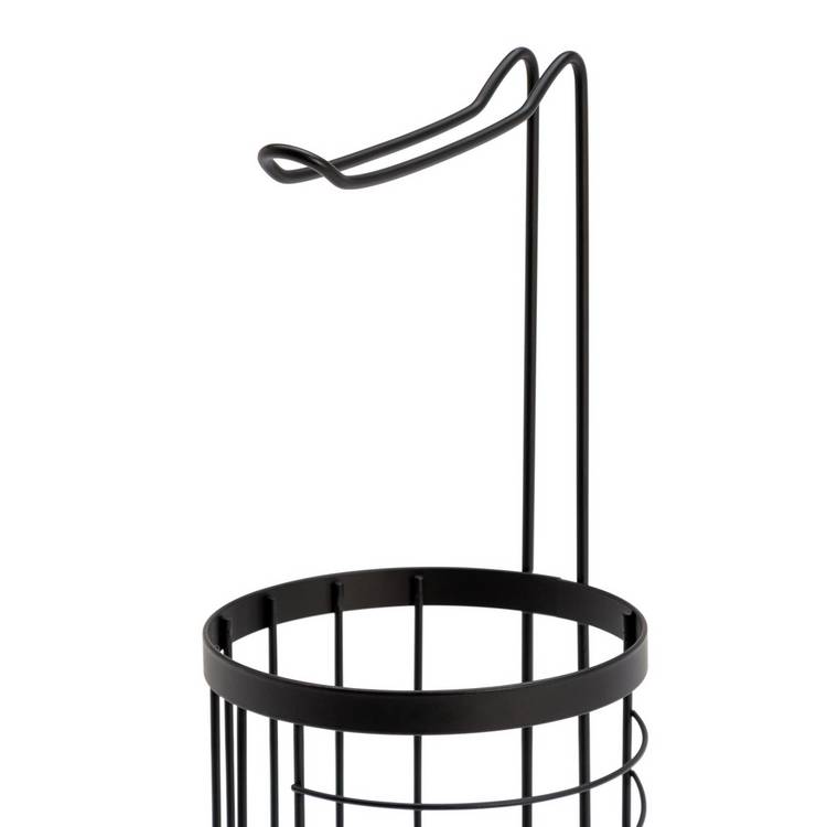 Argos Home toilet roll holder matt black, imported from the UK
