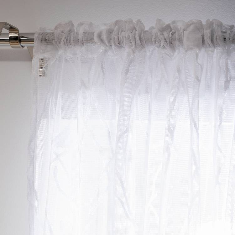 Habitat bird net curtain white 240x91cm, UK version
