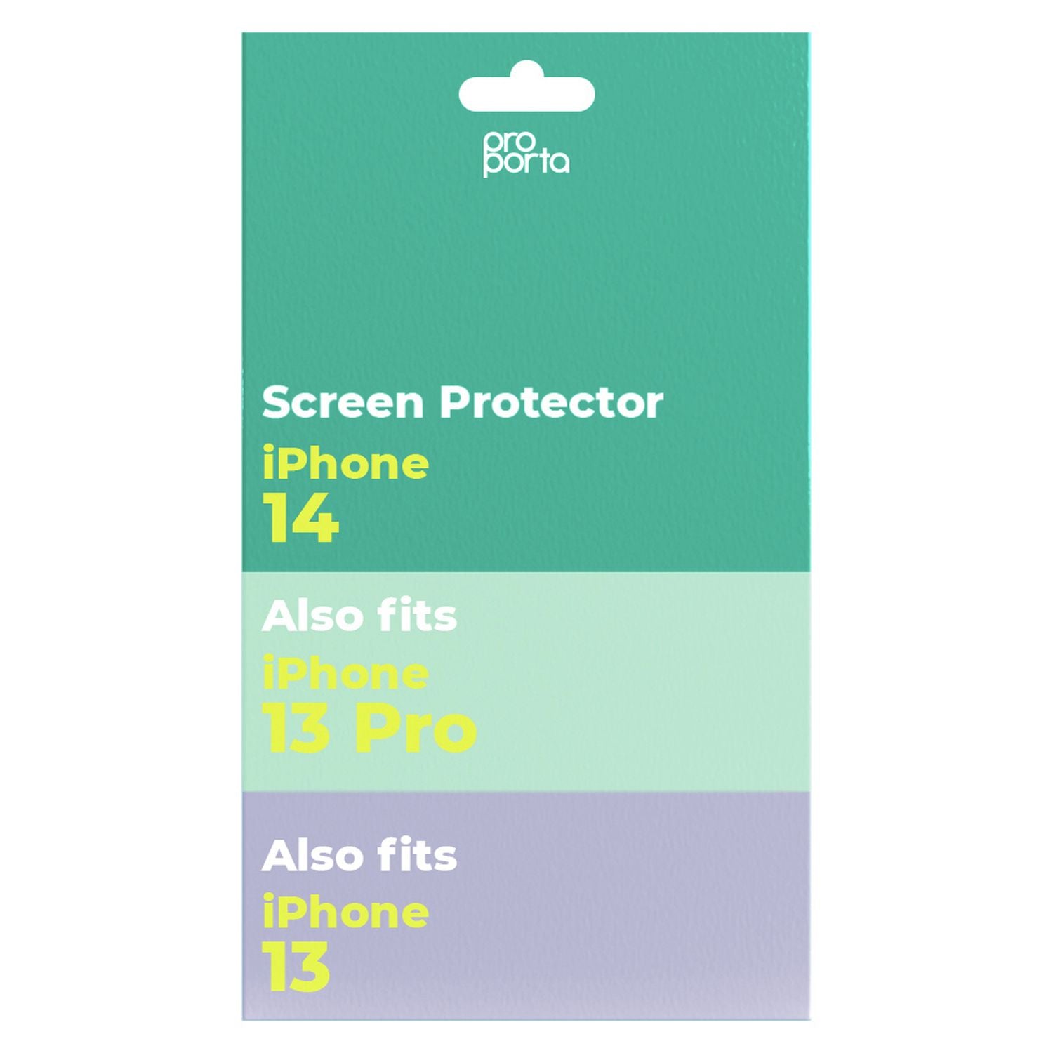 Proporta glass screen protector for iPhone 13/Pro/14 (British brand)