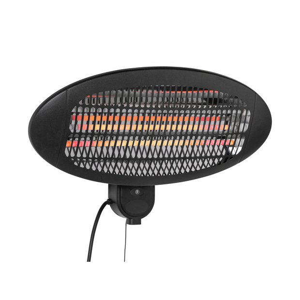Electric wall heater with three power settings (British brand)