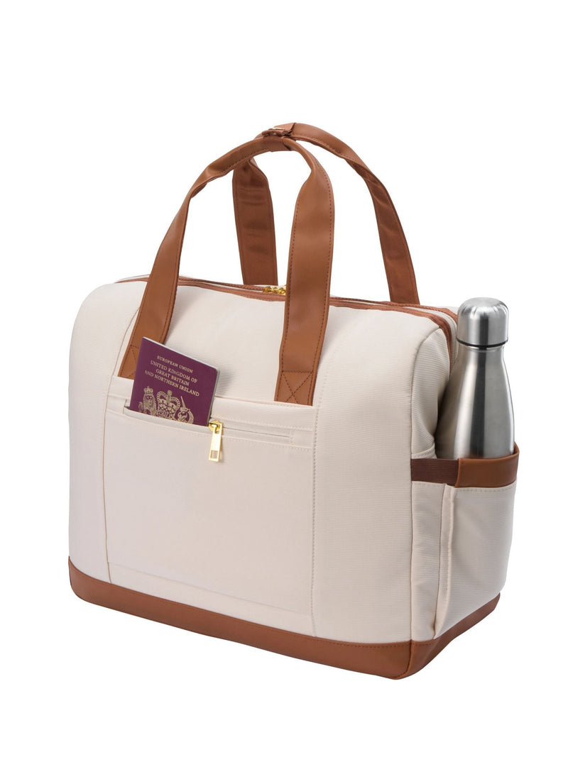 Cabin Max cream holdall underseat bag - UK version