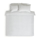 Habitat bedding set grey white stripe single, imported from the UK