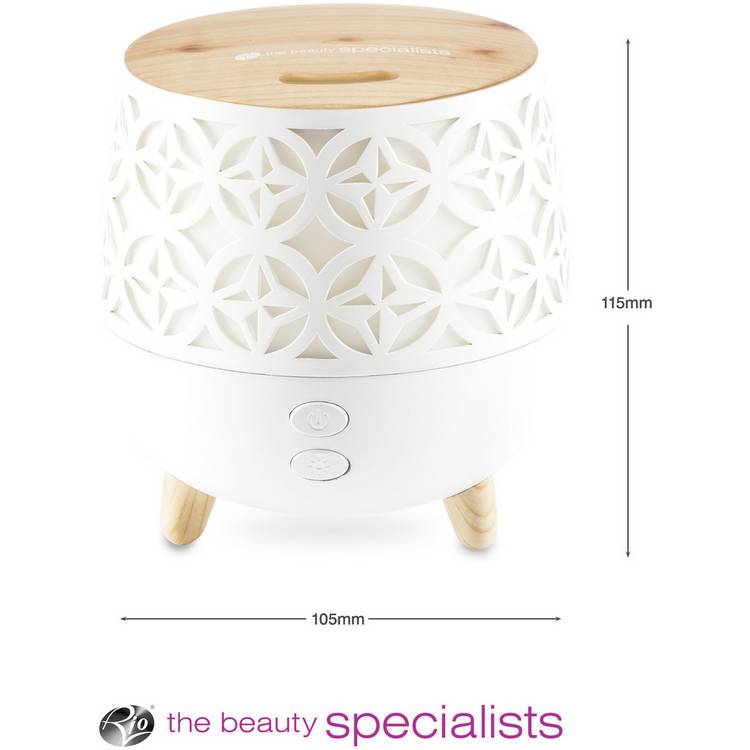 Rio TALIA aroma diffuser with colour changing lights - British product