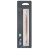 Parker Jotter XL rose gold ballpoint pen with blue ink - British product