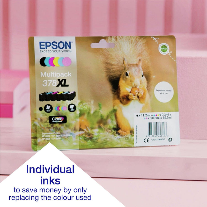 Epson Expression Photo XP-8700 wireless inkjet printer (British brand)