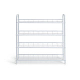 Argos Home Jorn 4 tier shoe rack in white, UK version