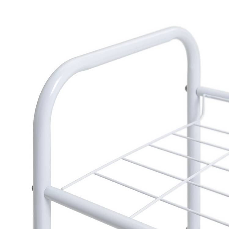 Argos Home Jorn 4 tier shoe rack in white, UK version