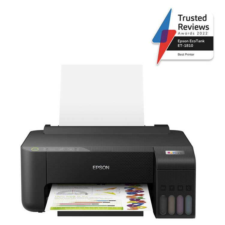 Epson EcoTank ET-1810 wireless inkjet printer - British product
