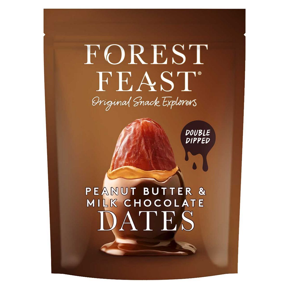 Forest Feast Peanut Butter Milk Chocolate Dates - 140g GOODS Boots   